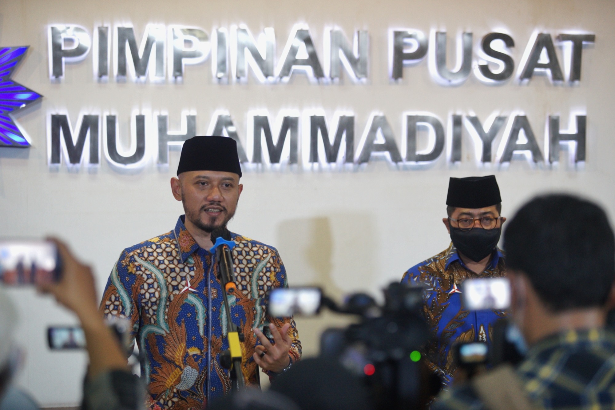 AHY Temui Ketum PP Muhammadiyah