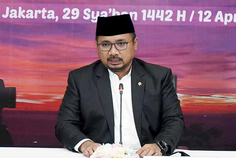 Menteri Agama Yaqut Cholil Qoumas.