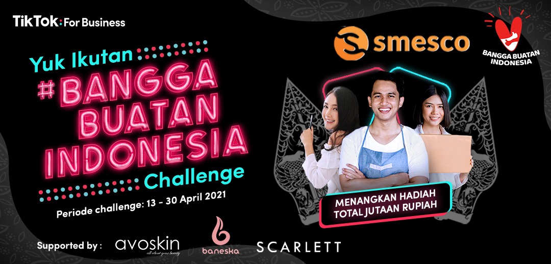 Challenge TikTok terkait Gerakan Bangga Buartan Indonesia