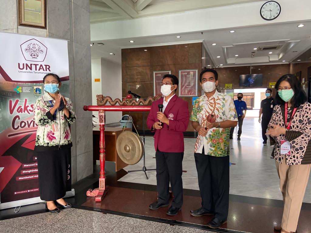 Universitas Tarumanegara melanjutkan program Sentra Vaksinasi Covid-19 