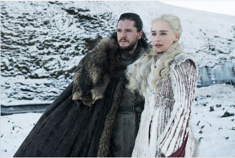 Cuplikan adegan dalam serial Game of Thrones