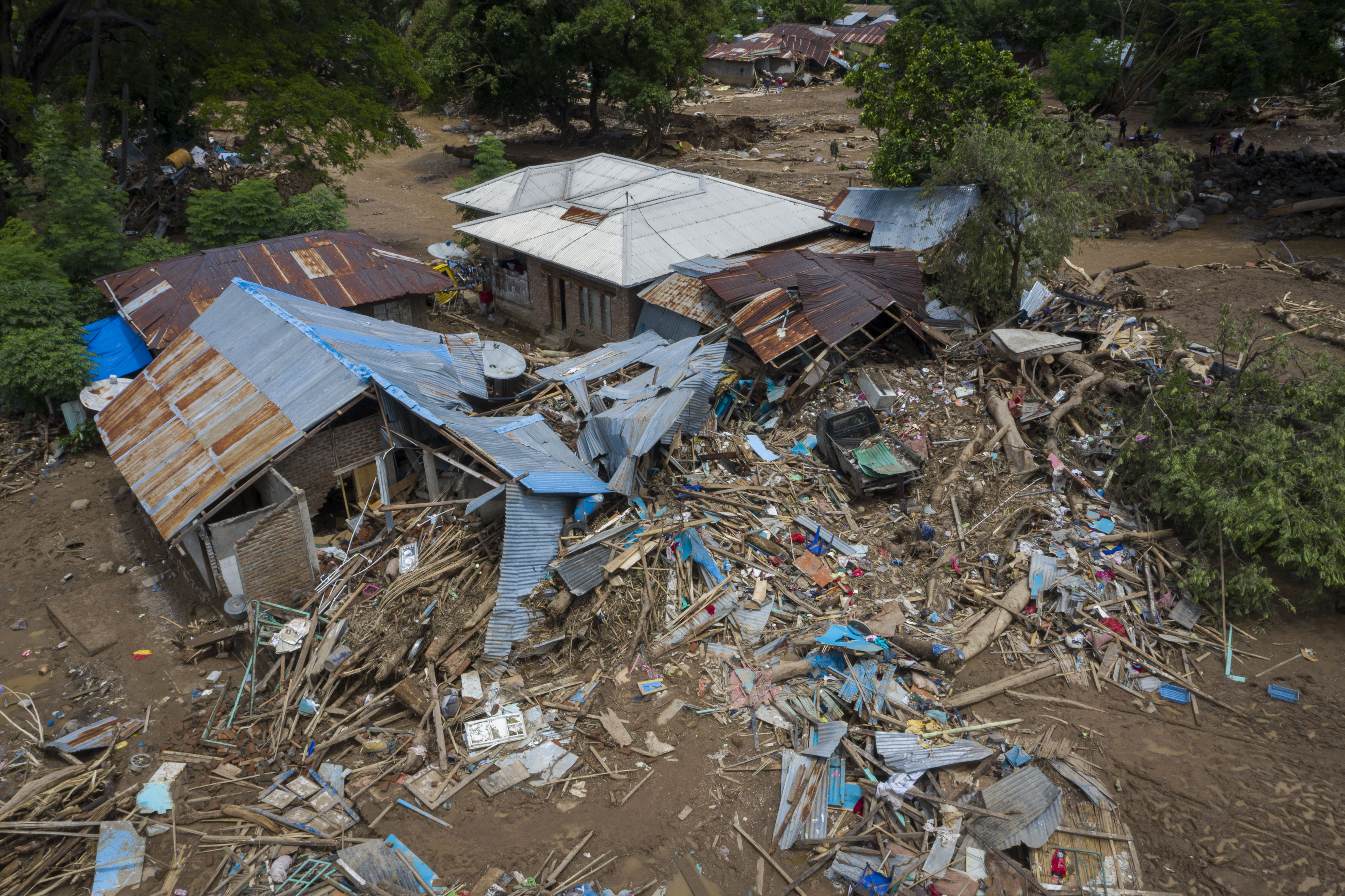 Dampak banjir bandang di Adonara, Flores Timur, NTT