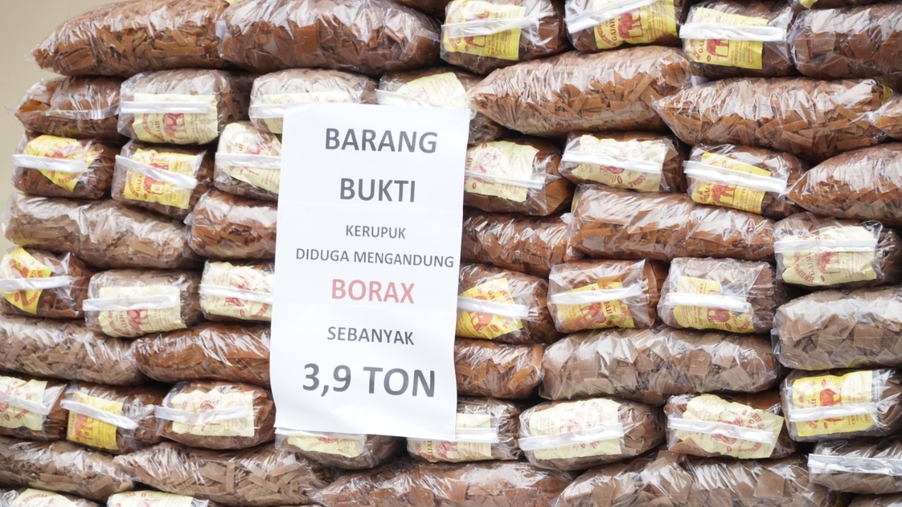 Kerupuk tahu mengandung boraks 