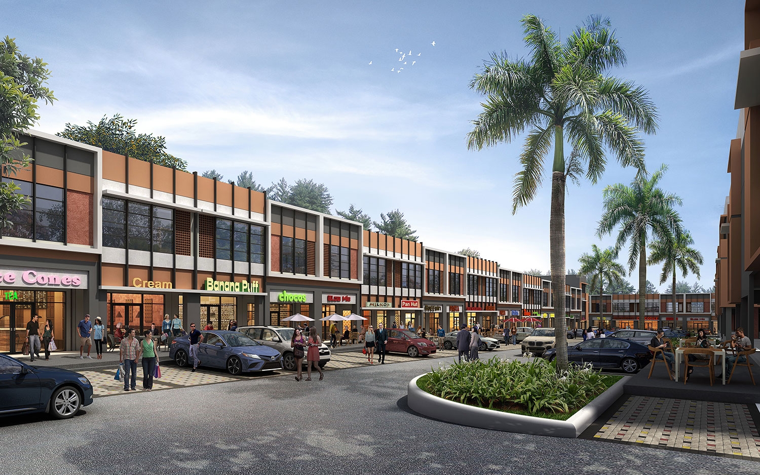 Maket pengemmbangan Graha Boulevvard Summarecon Mutiara Makassar