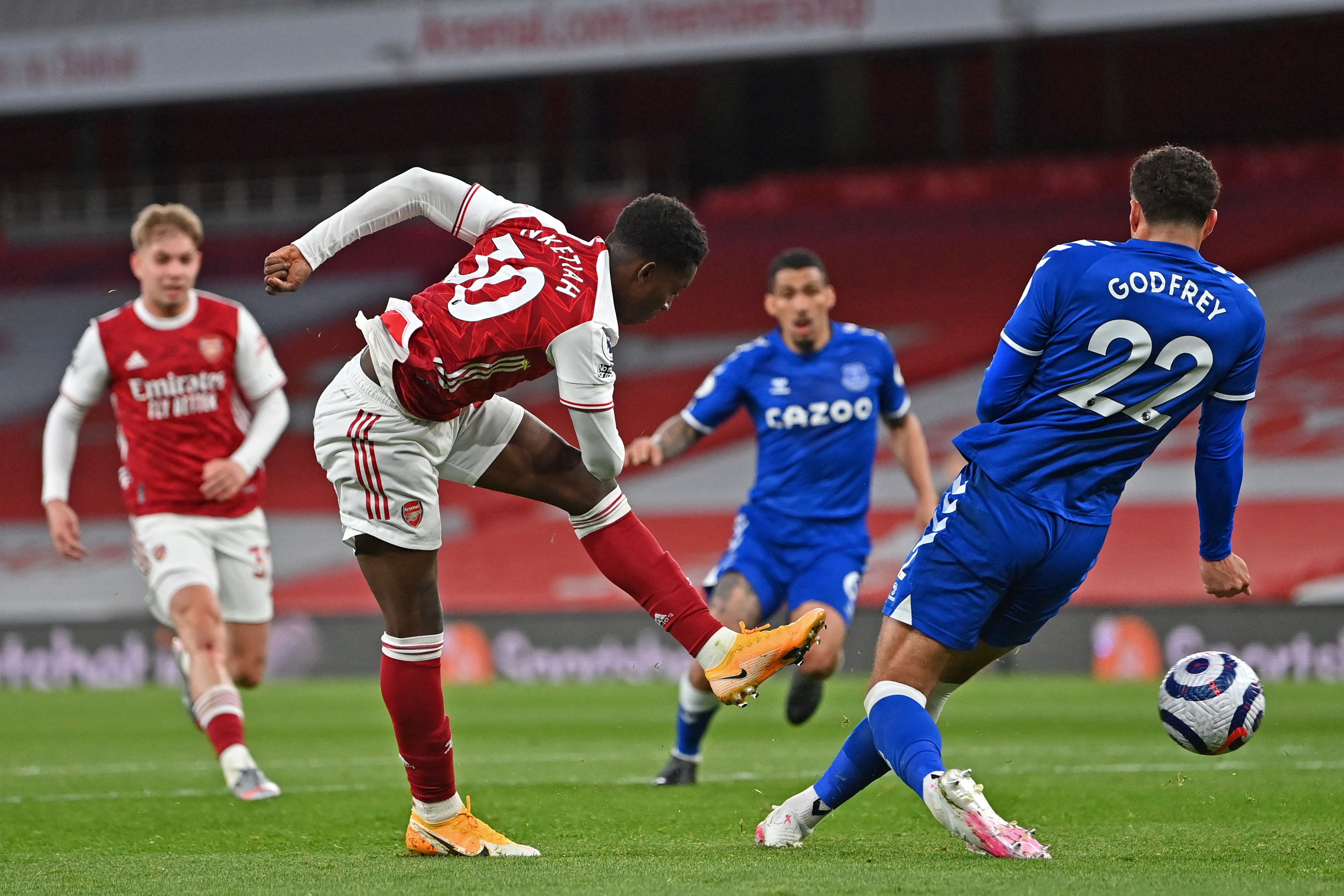 Pertandingan Arsenal VS Everton