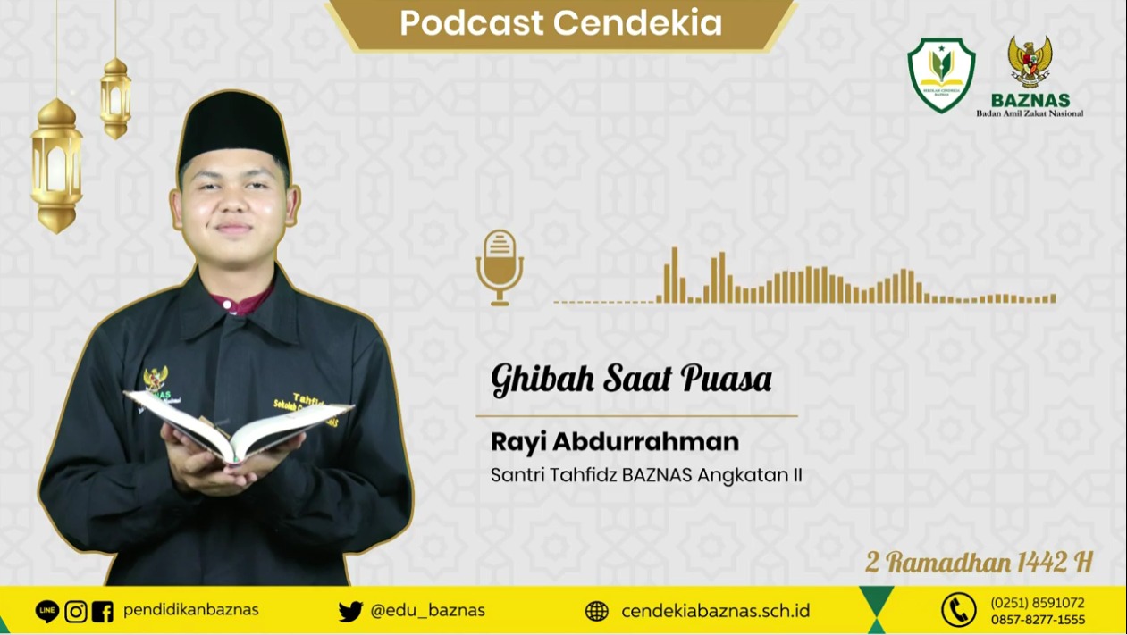 Sekolah Cendekia Baznas untuk berdakwah melalui podcast. 