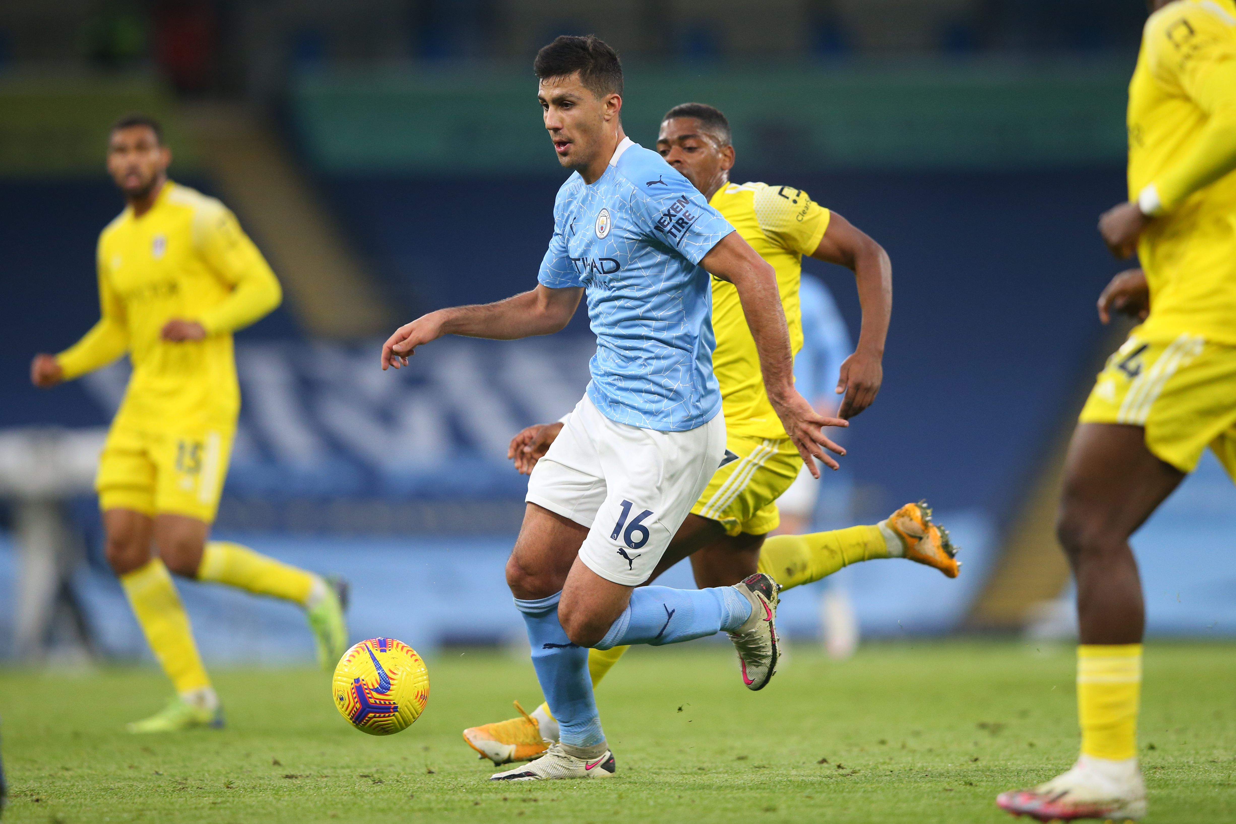Gelandang Manchester City Rodri