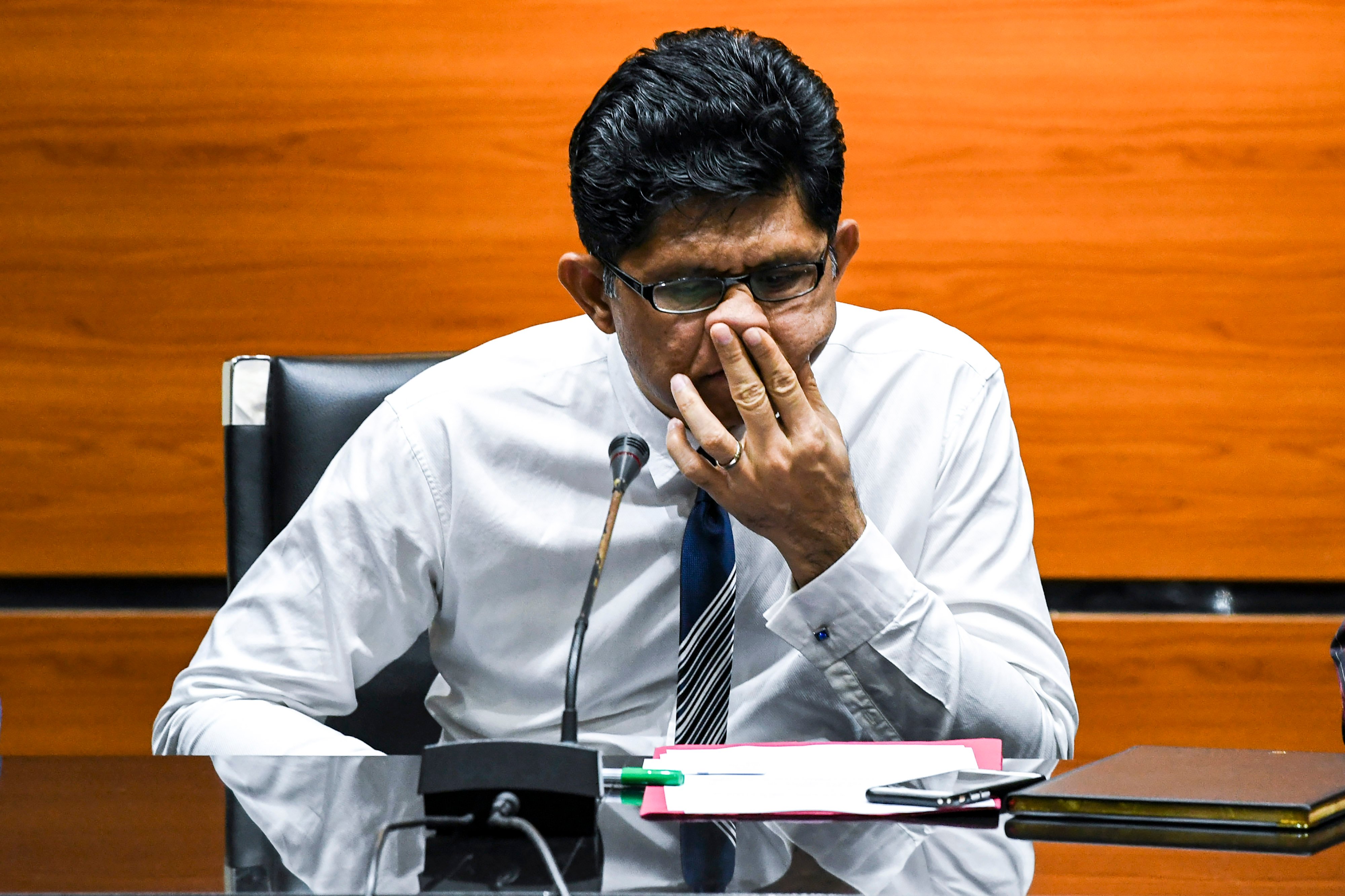  Direktur Eksekutif Kemitraan yang jugapPemohon pengujian UU KPK Laode M Syarif.