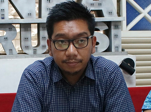 Peneliti ICW Kurnia Ramadhana.