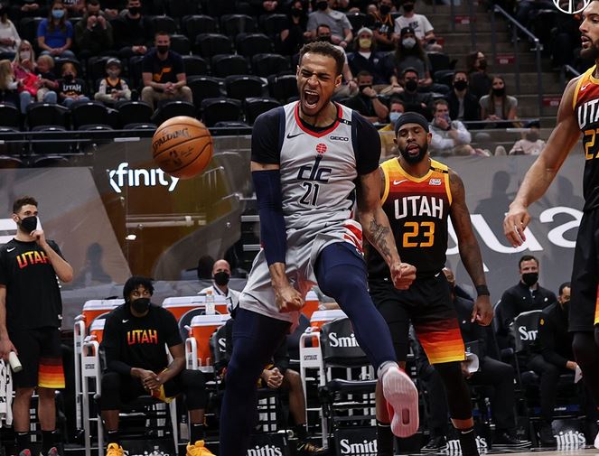 Laga NBA antara Utah Jazz dan Washington Wizards