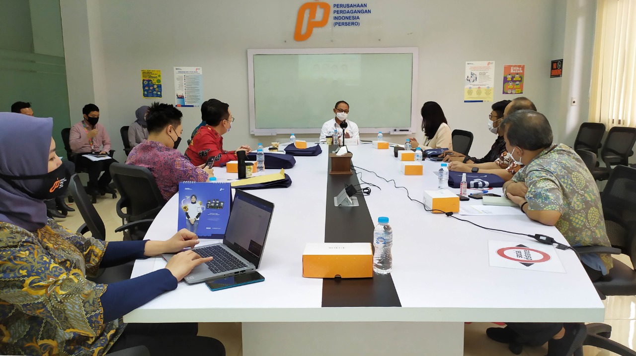 Dubes RI untuk UEA menyambangi kantor PPI di Jakarta, Rabu (21/4).