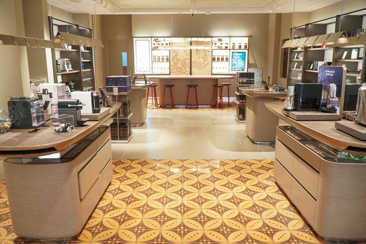 Bernuansa Batik, Nespresso Buka Butik Terbaru di Pondok Indah Mall