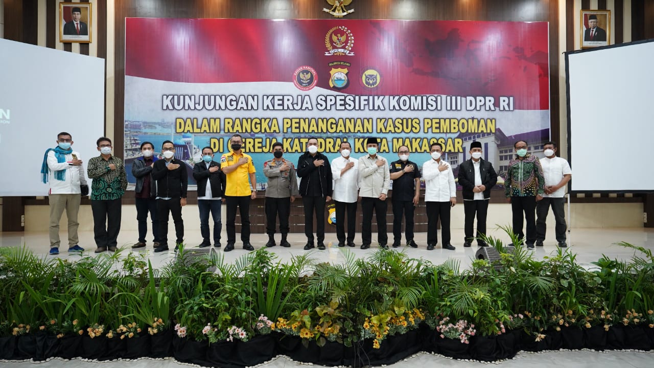 Kunjungan kerja spesifik BNPT dan Komisi III DPR di Makassar