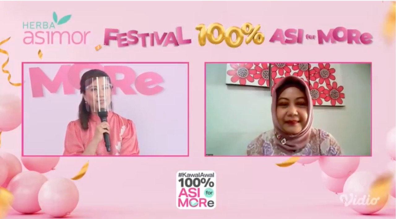 Webinar soal ibu menyusui di bulan puasa.