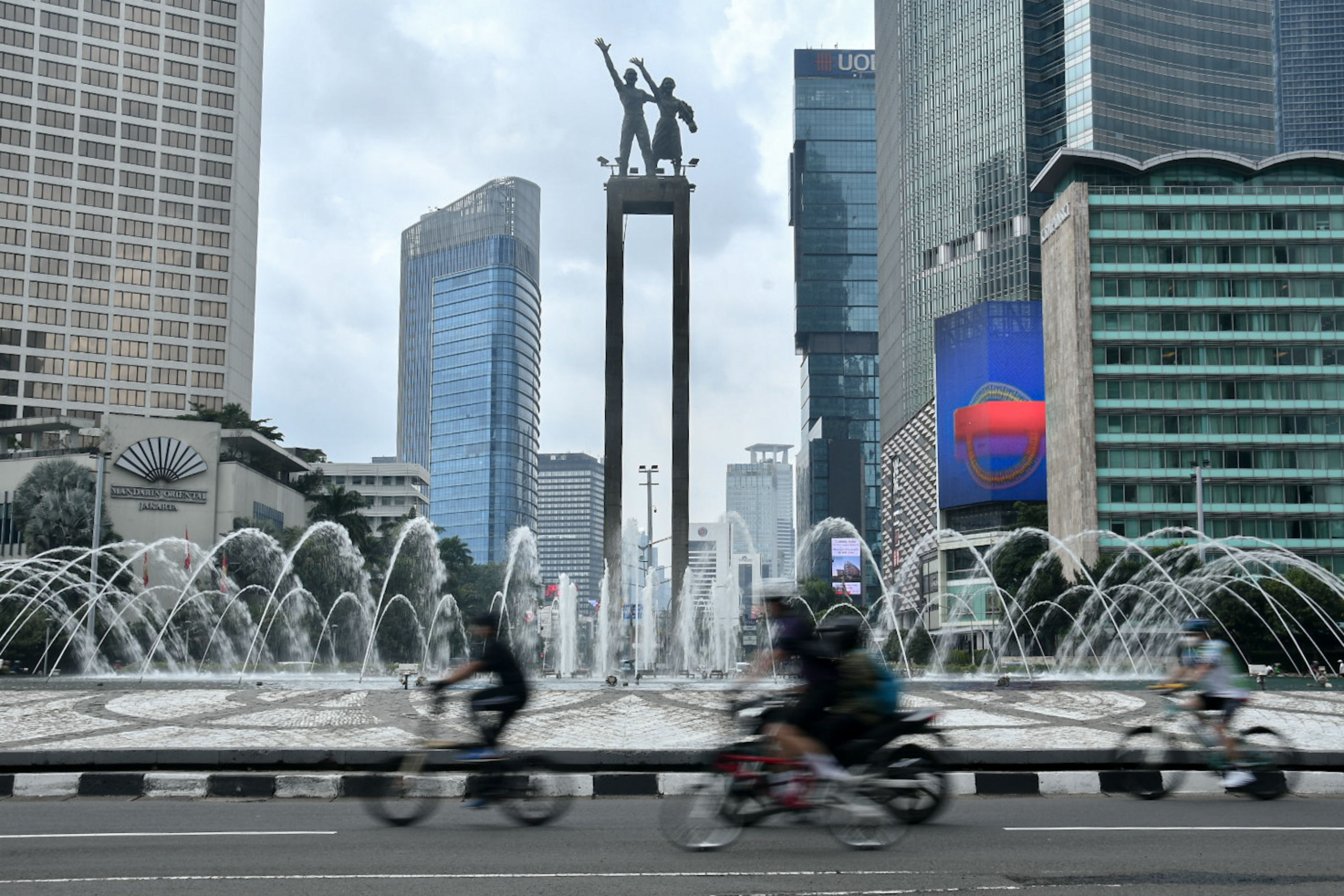 Bunderan Hotel Indonesia, Jakarta.