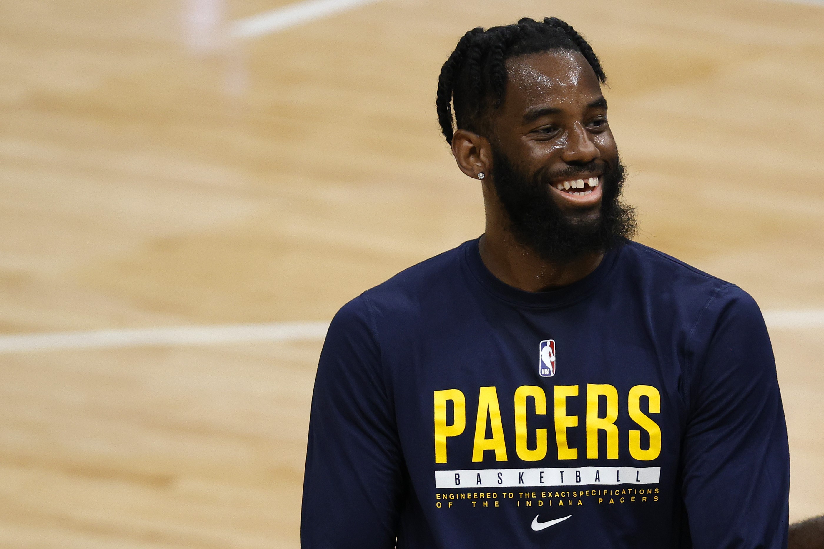 Pemain Indiana Pacers JaKarr Sampson