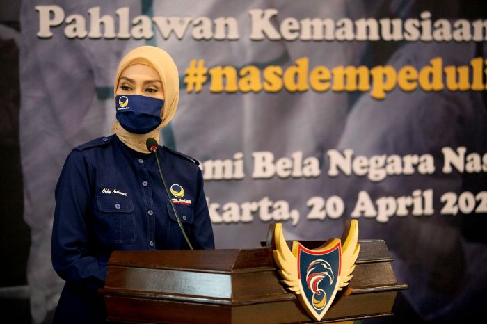 Ketua DPP Bidang Kesehatan Partai NasDem Okky Asokawati. 