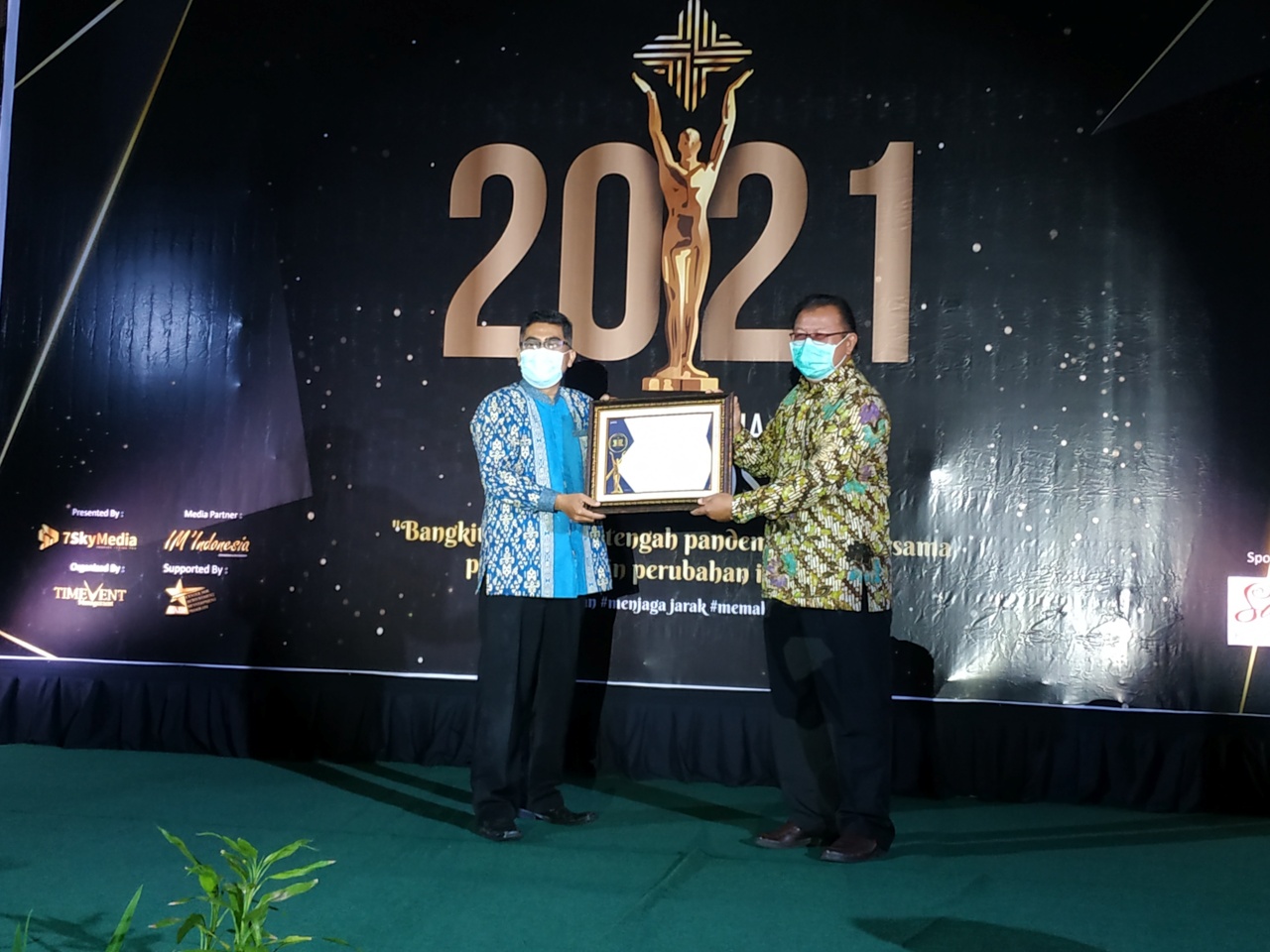 Pangansari Utama Sabet Penghargaan Merek Bisnis Tepercaya 2021