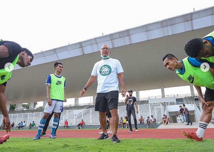 Suasana seleksi pemain untuk klub Liga 2 RANS Cilegon FC