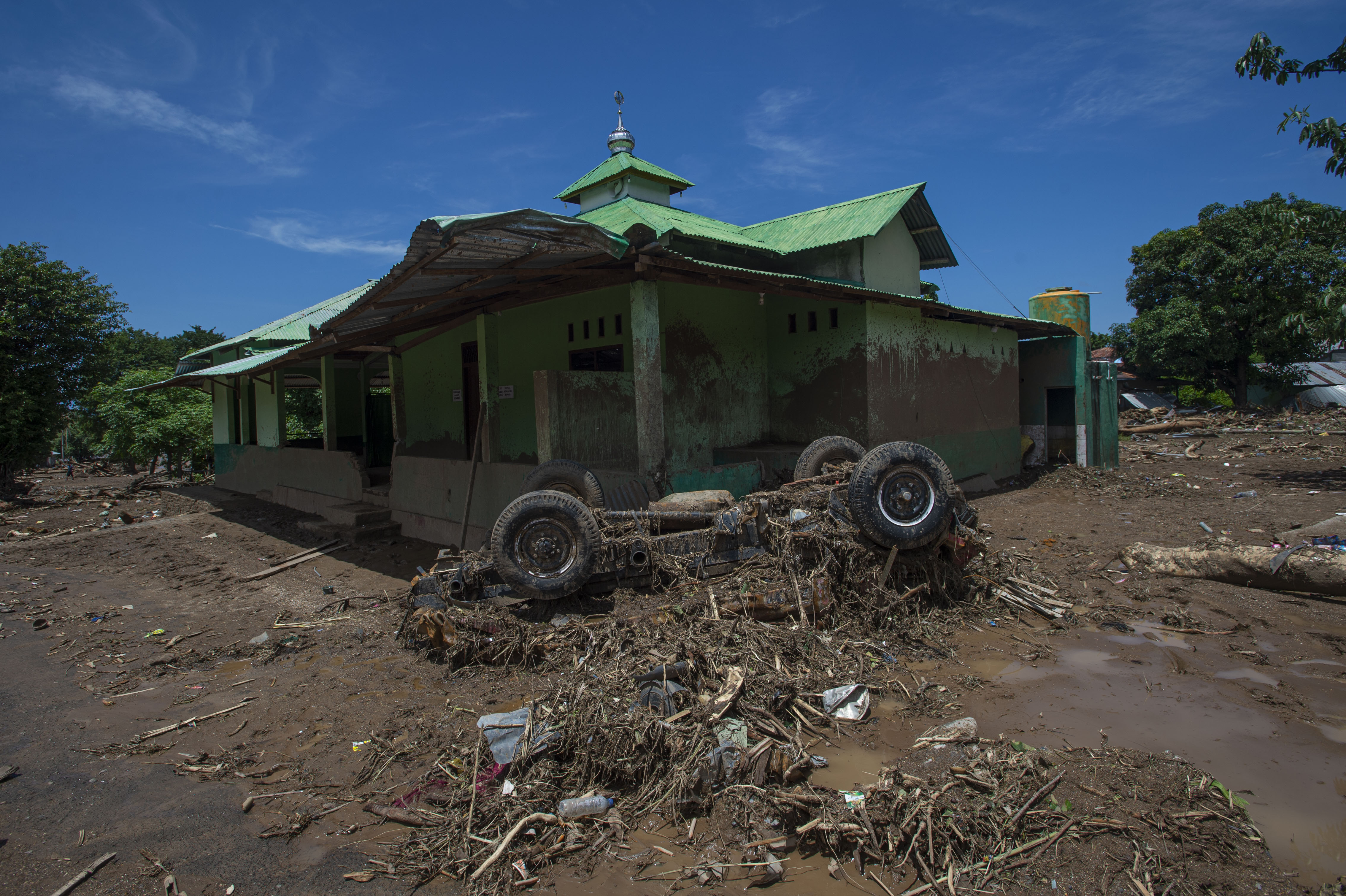 Dampak banjir bandang di Flores timur, NTT