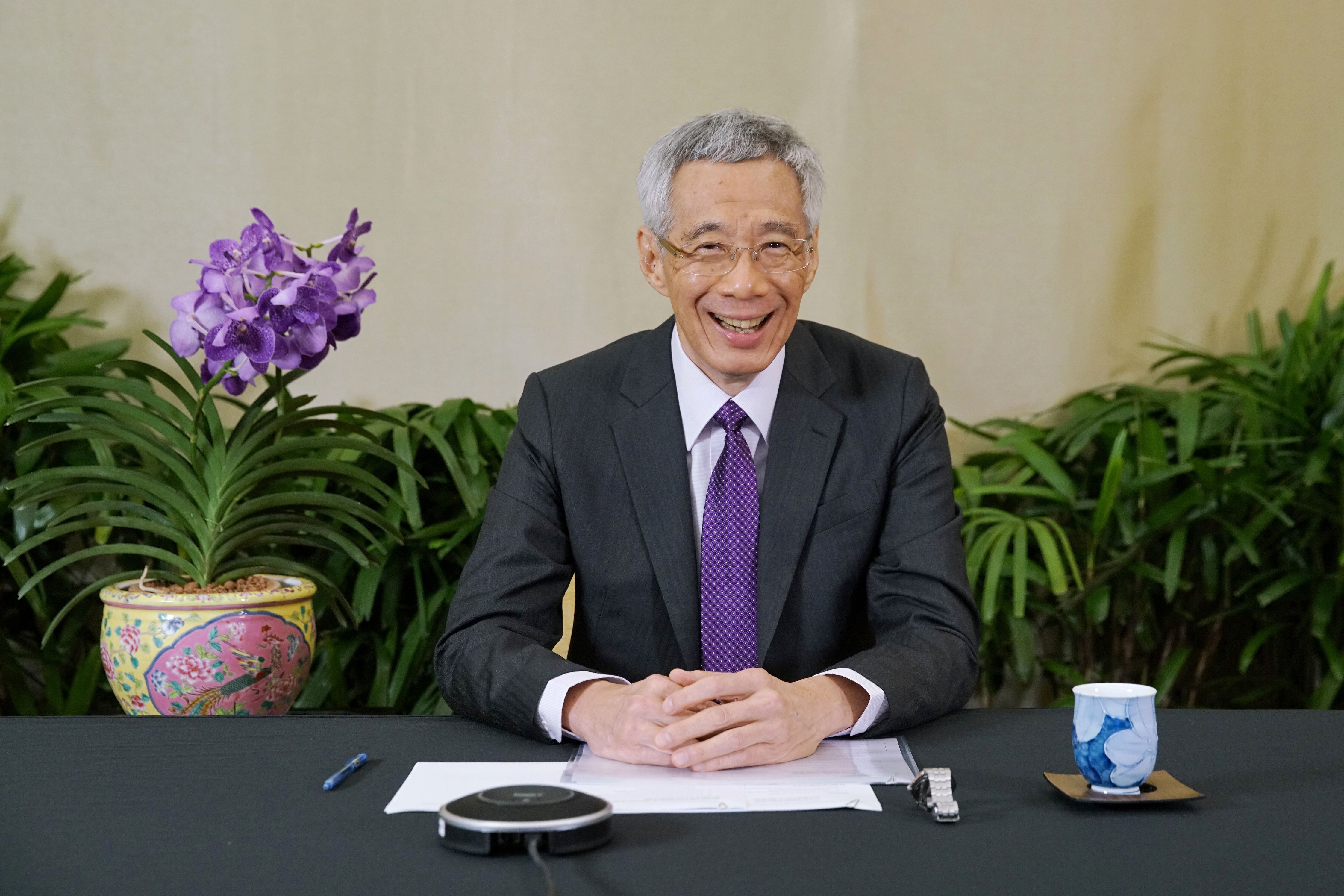 Perdana Menteri (PM) Singapura Lee Hsien Loong.