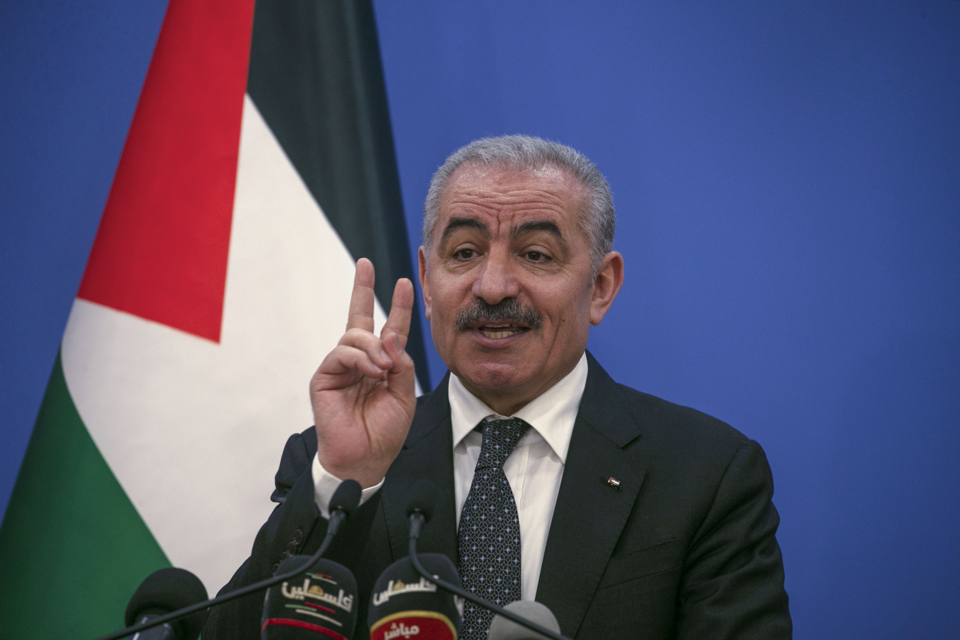 PM Palestina Mohammad Shtayyeh.