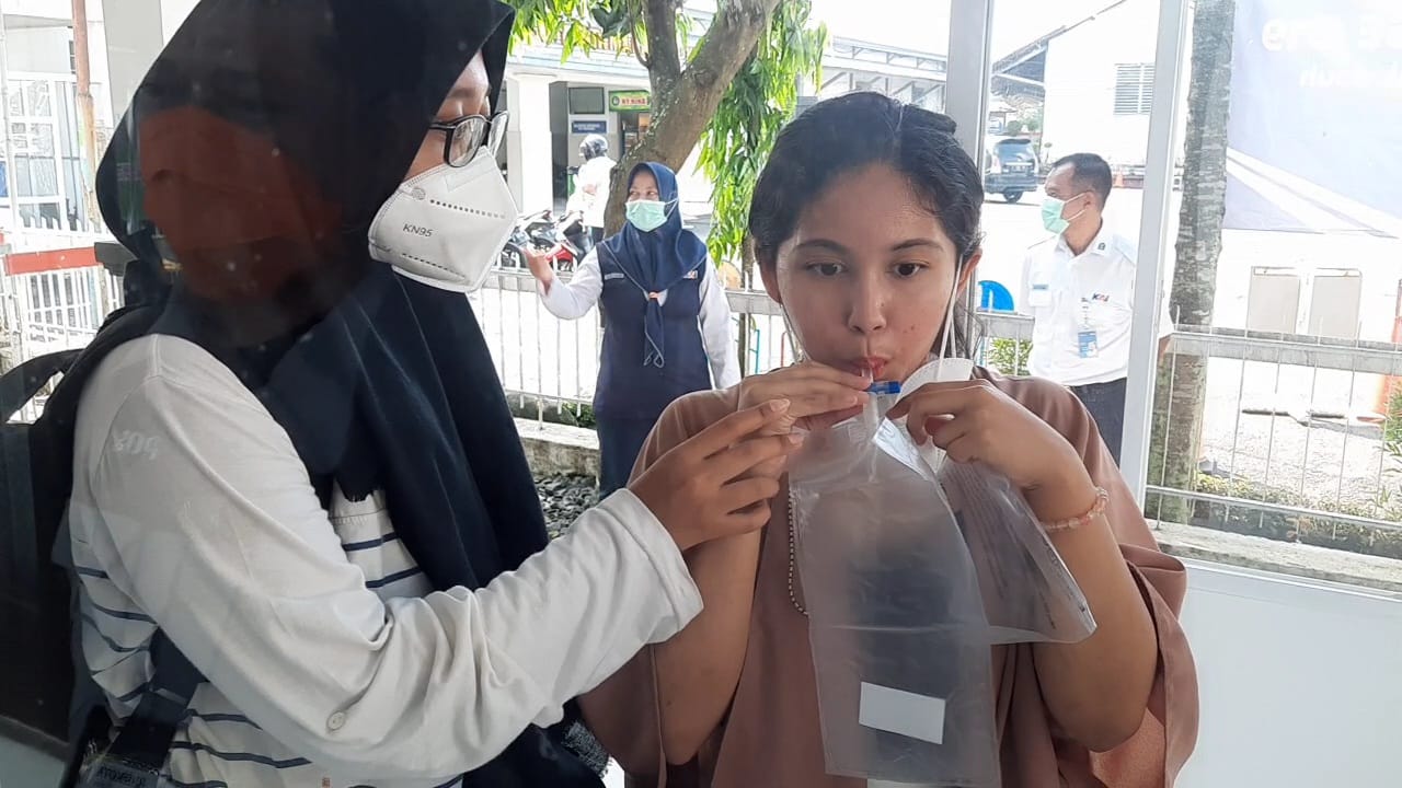 Ilustrasi tes GeNose C-19