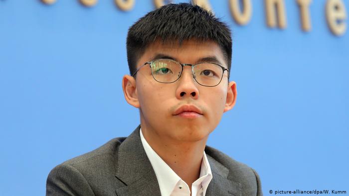 Aktivis Hong Kong Joshua Wong.