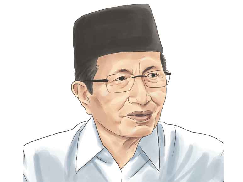 Nasaruddin Umar Imam Besar Masjid Istiqlal Jakarta