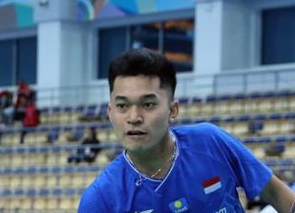 Pemain ganda putra Indonesia Leo Rolly Carnando.