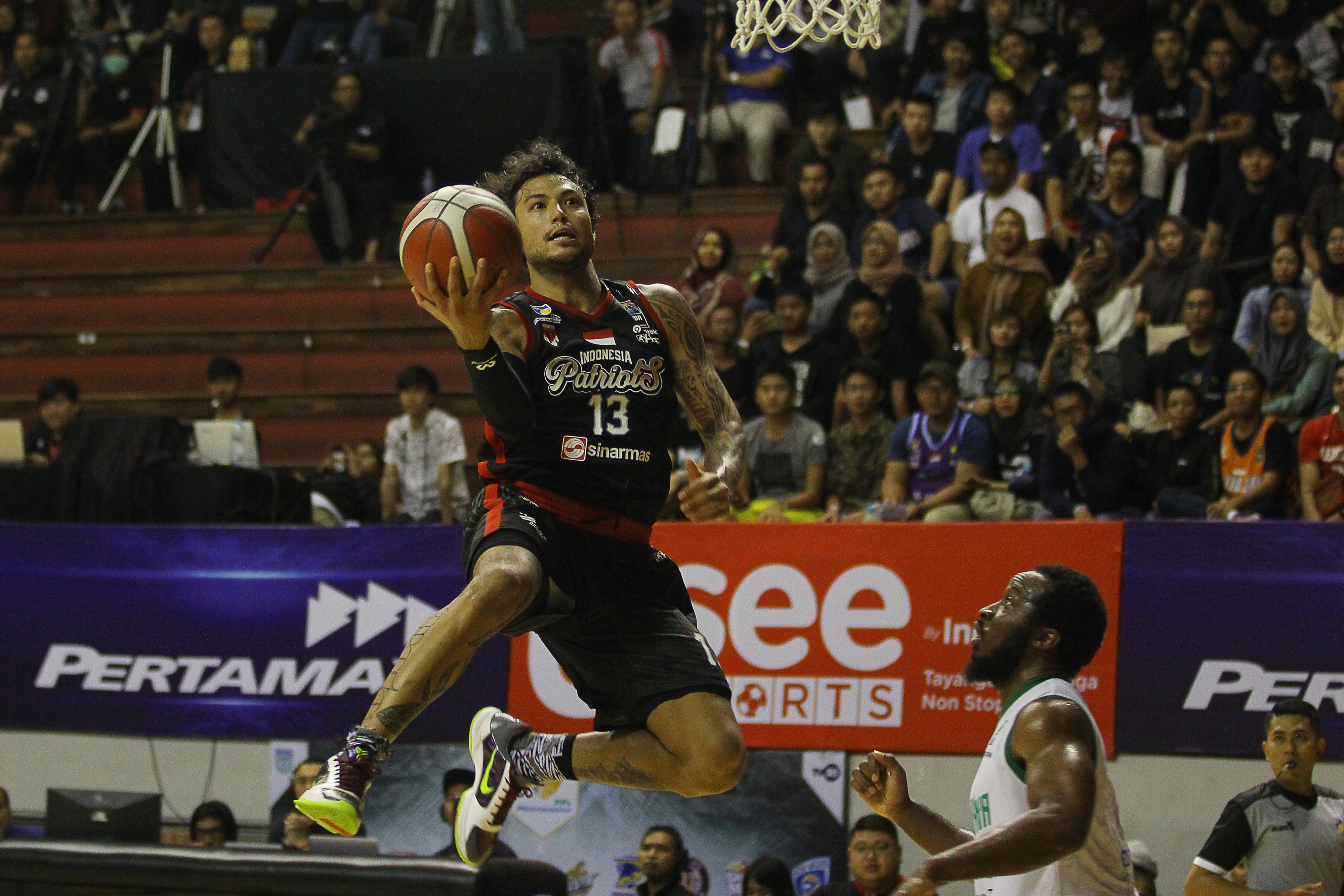 Pemain naturalisasi Indonesia Brandon Jawato.