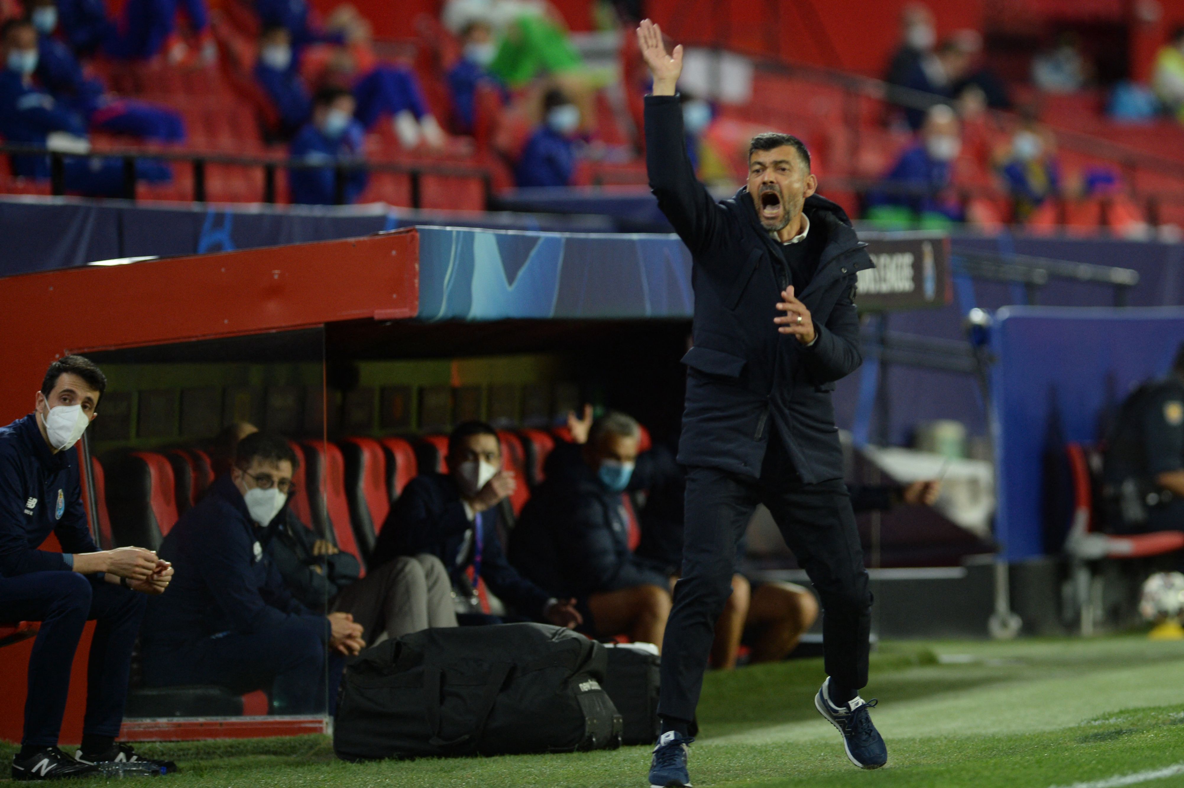 Pelatih FC Porto Sergio Conceicao