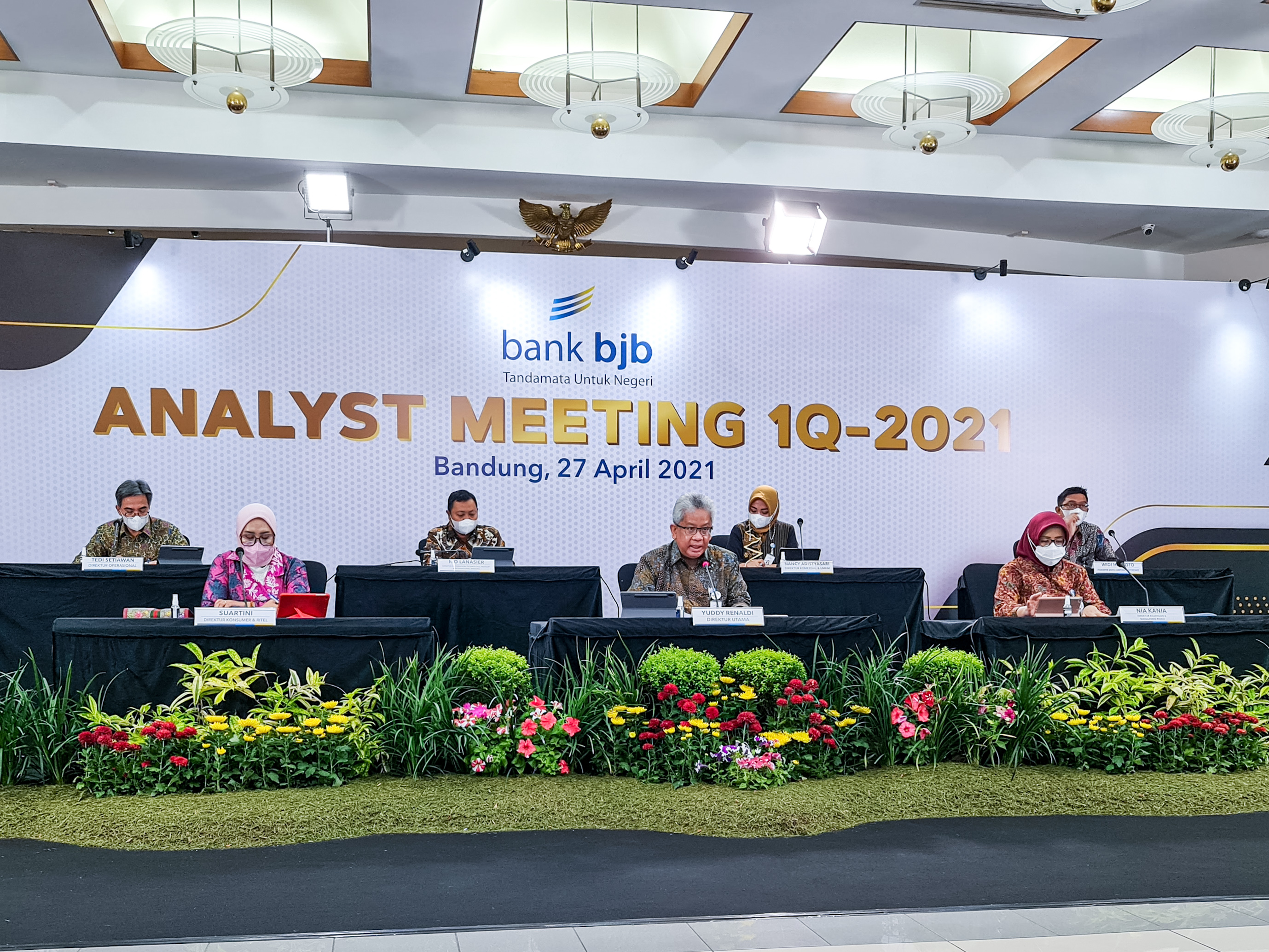 Mengawali tahun 2021, Bank BJB BJB kembali mencatatkan kinerja yang positif. 