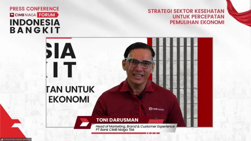 Head of Marketing, Brand, and Customer Experience CIMB Niaga Toni Darusman.