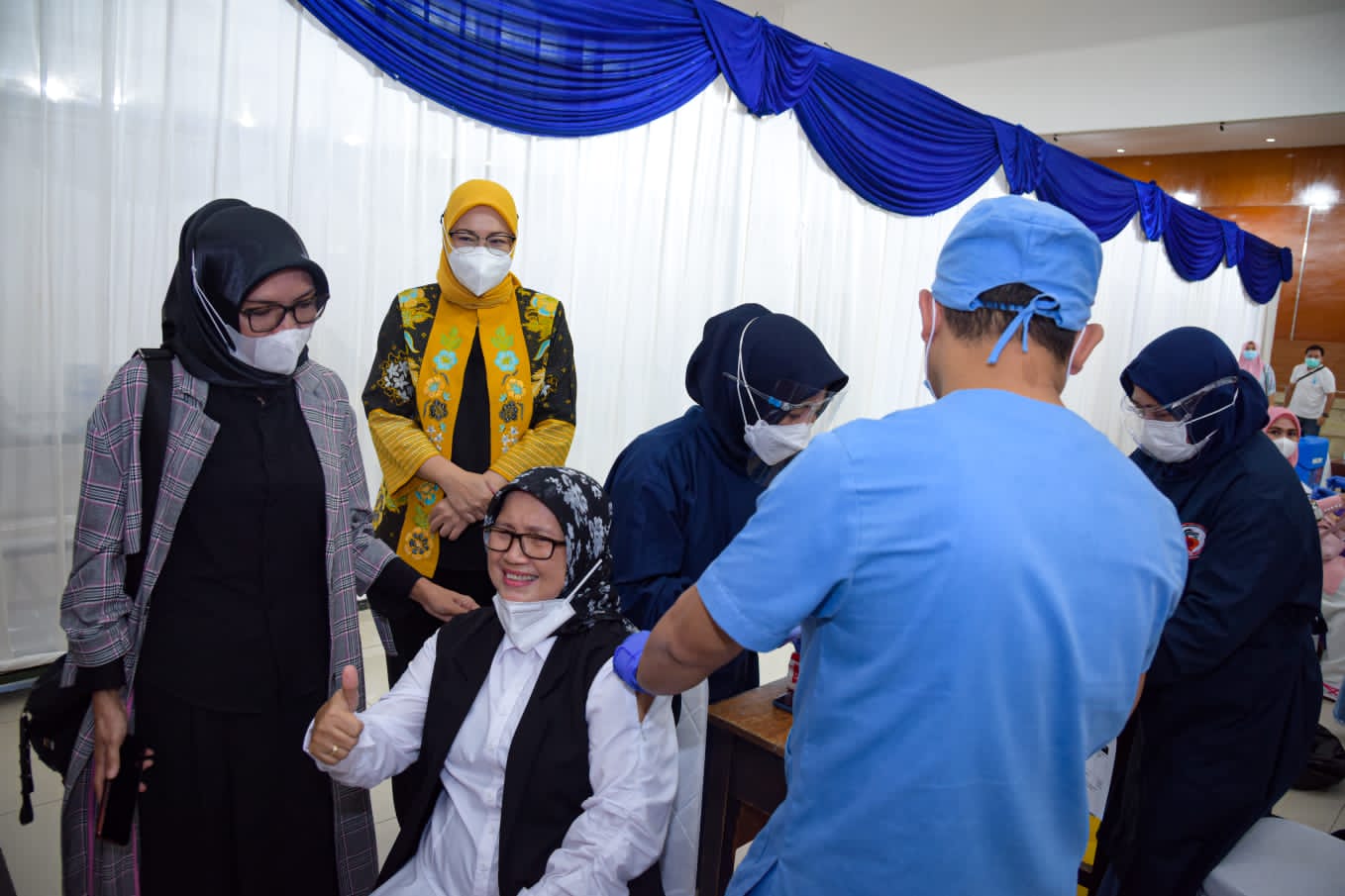 Cianjur Tetap Laksanakan Vaksin saat Ramadan