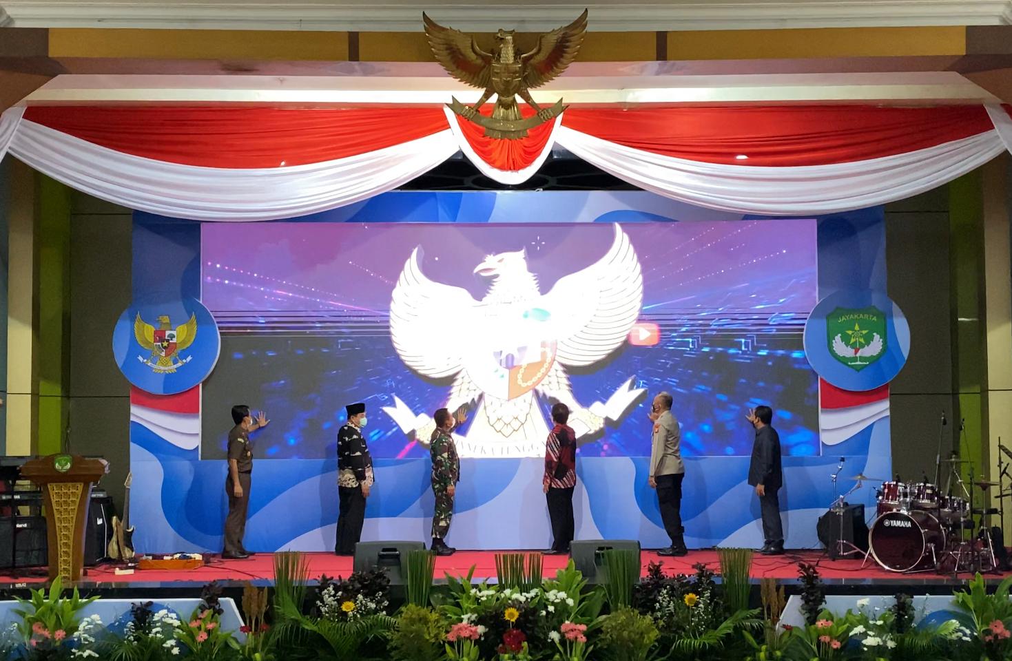 Acara peluncuran Jayakarta Benteng Pancasila.