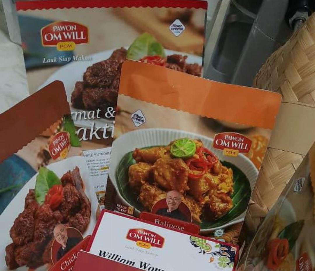 Tiga menu kreasi William Wongso.