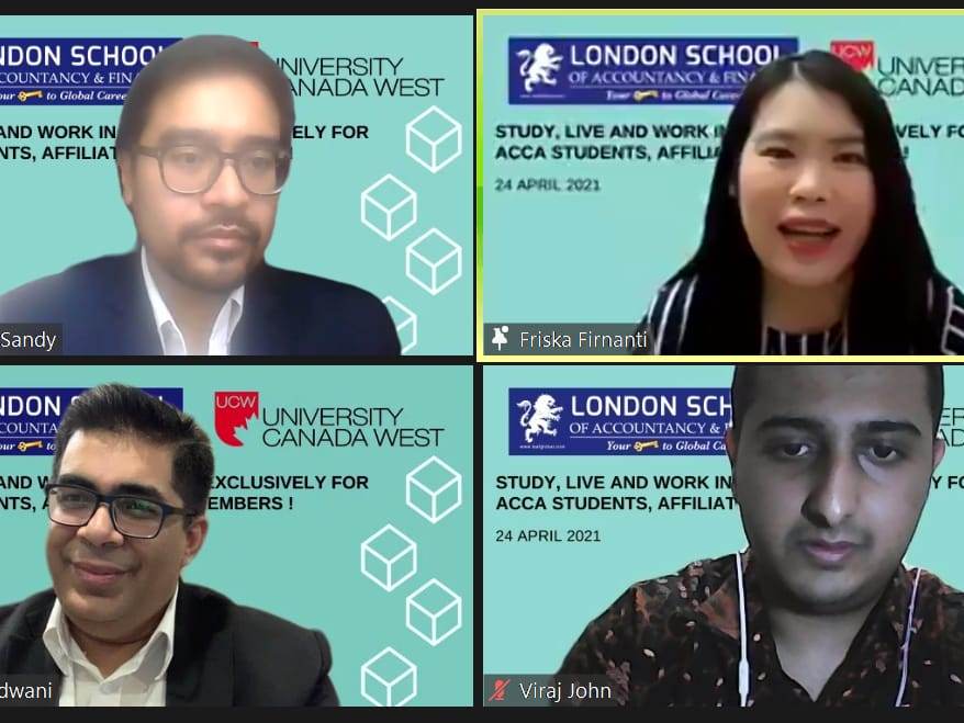 Kerja sama London School of Accountancy and Finance dengan University Canada West.