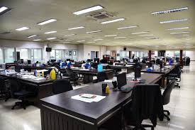 Suasana redaksi Media Indonesia