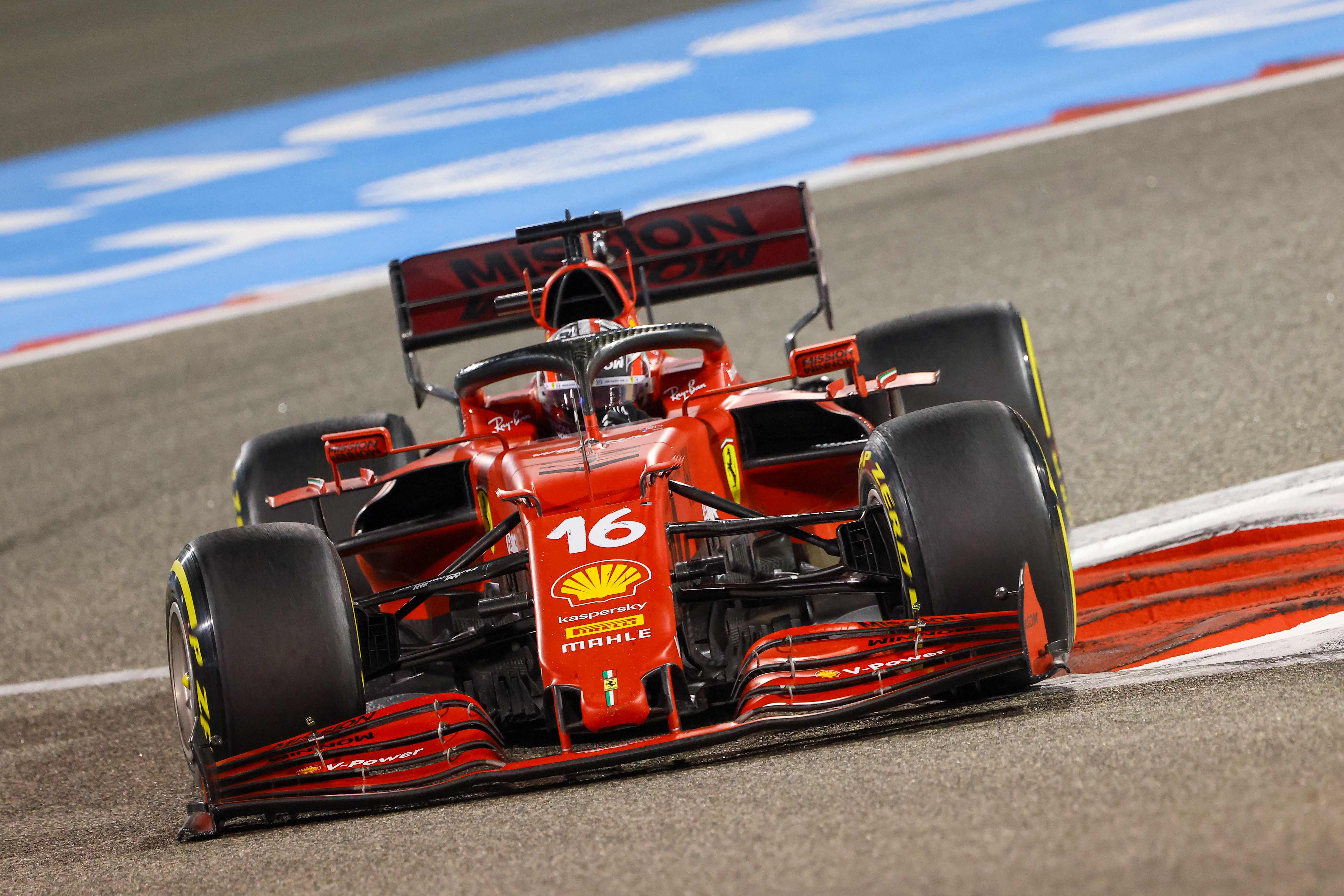 Pembalap Ferrari  Charles Leclerc 