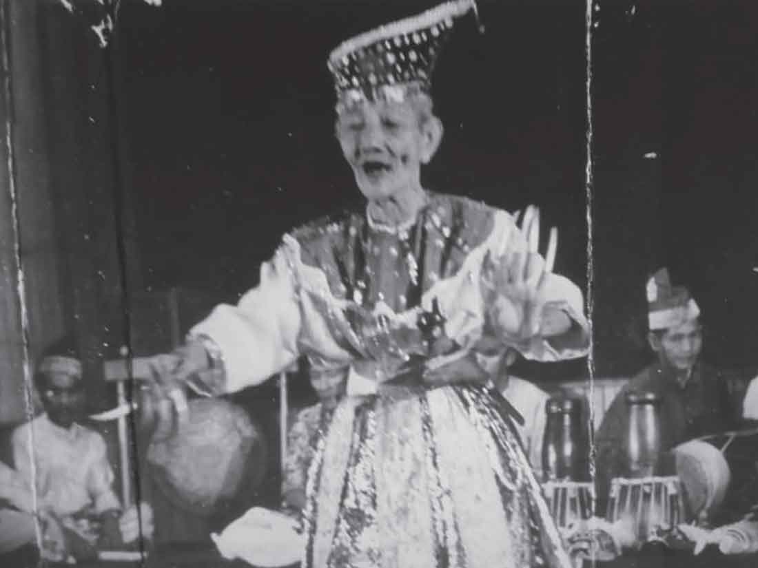 Maestro Mak Yong Bintan, almarhum Tengku M Atan Rahman.