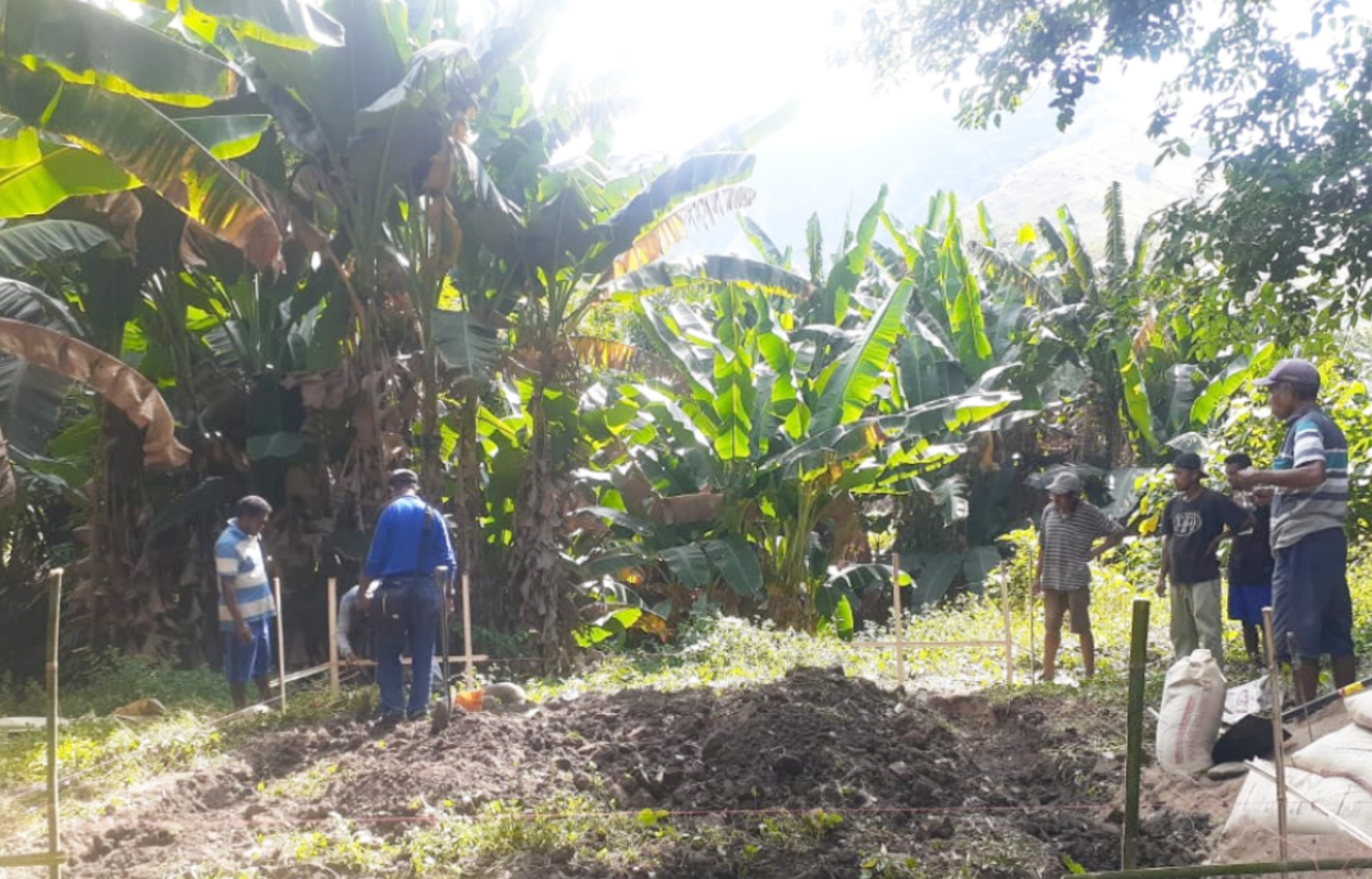 Antisipasi Kemarau, Poktan Tuke Laka di Sikka Bangun Irigasi Pompa