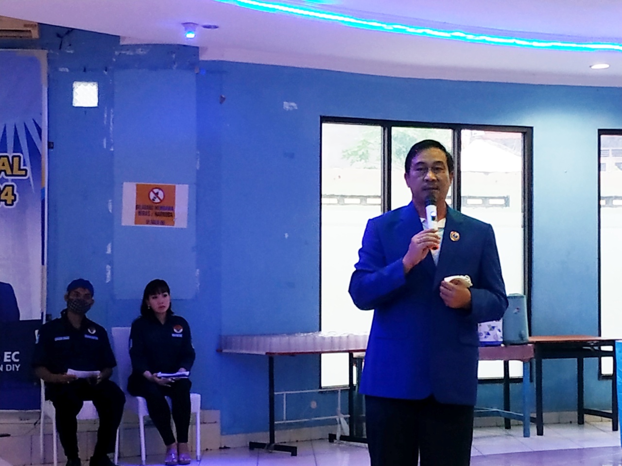 Ketua Dewan Pimpinan Wilayah (DPW) Partai Amanat Nasional (PAN) DIY, Suharwanta.