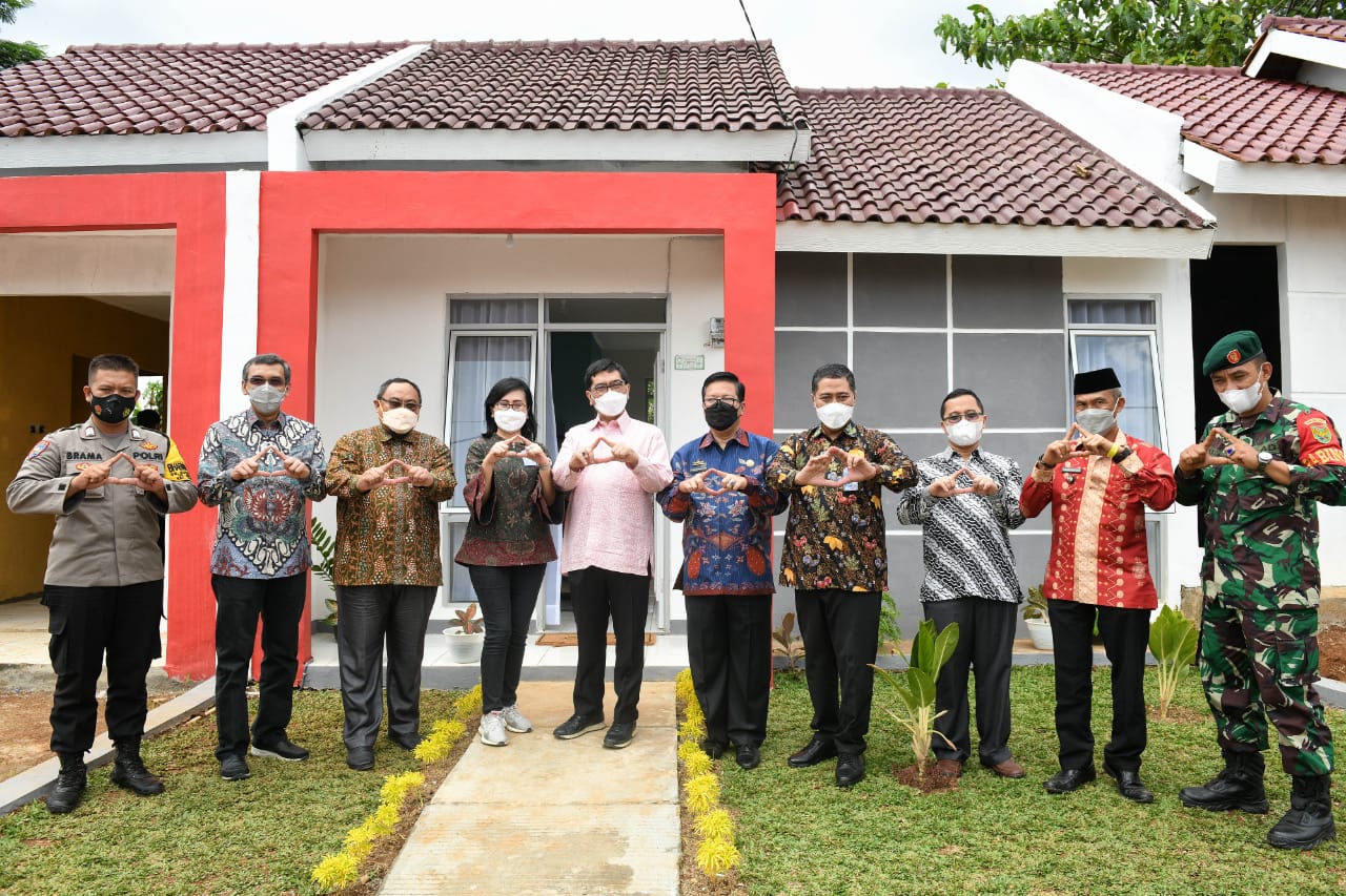 Rumah untuk akad perdana KPR Tapera BTN