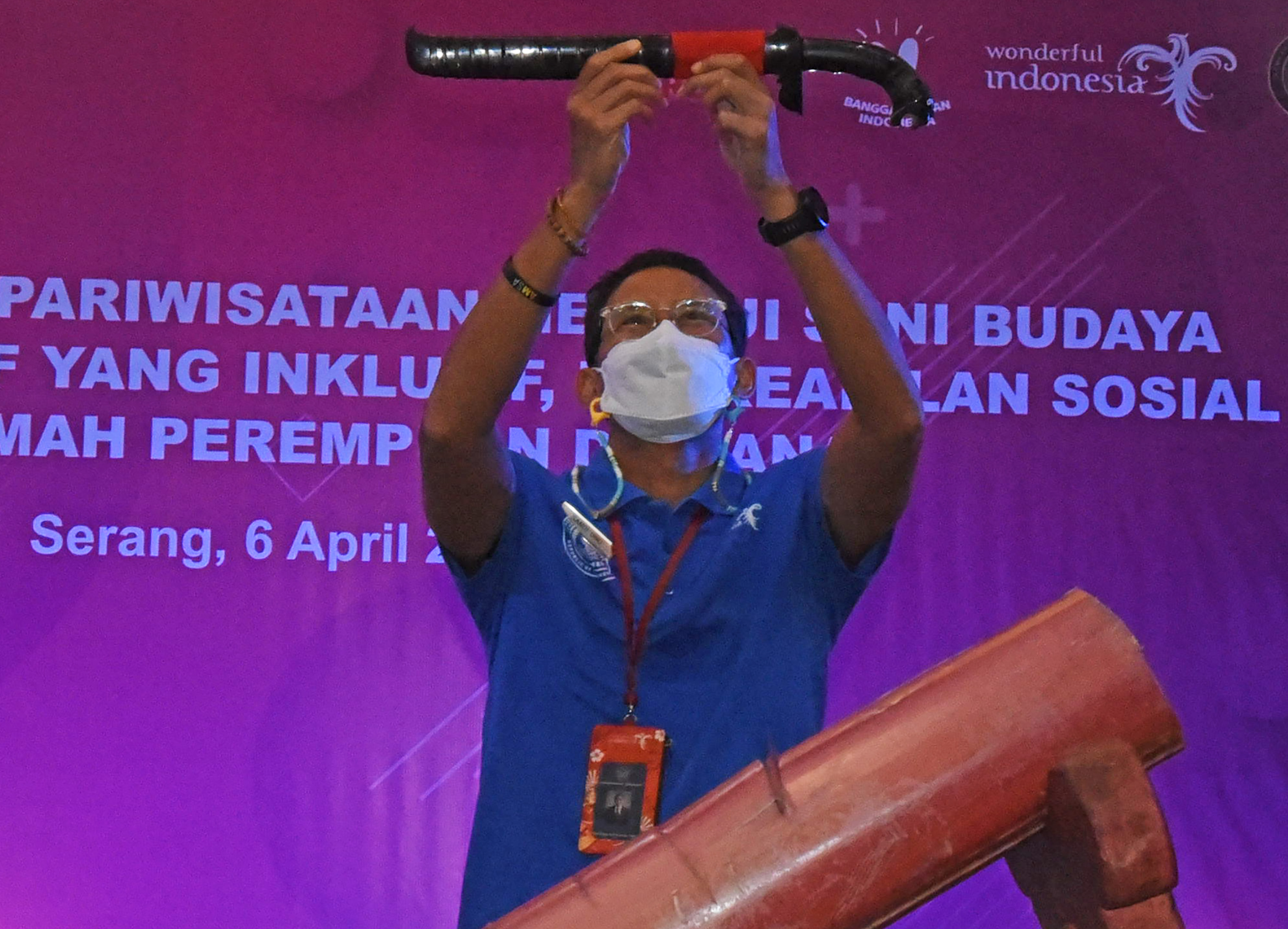 Menteri Pariwisata dan EKonomi Kreatif Sandiaga Uno