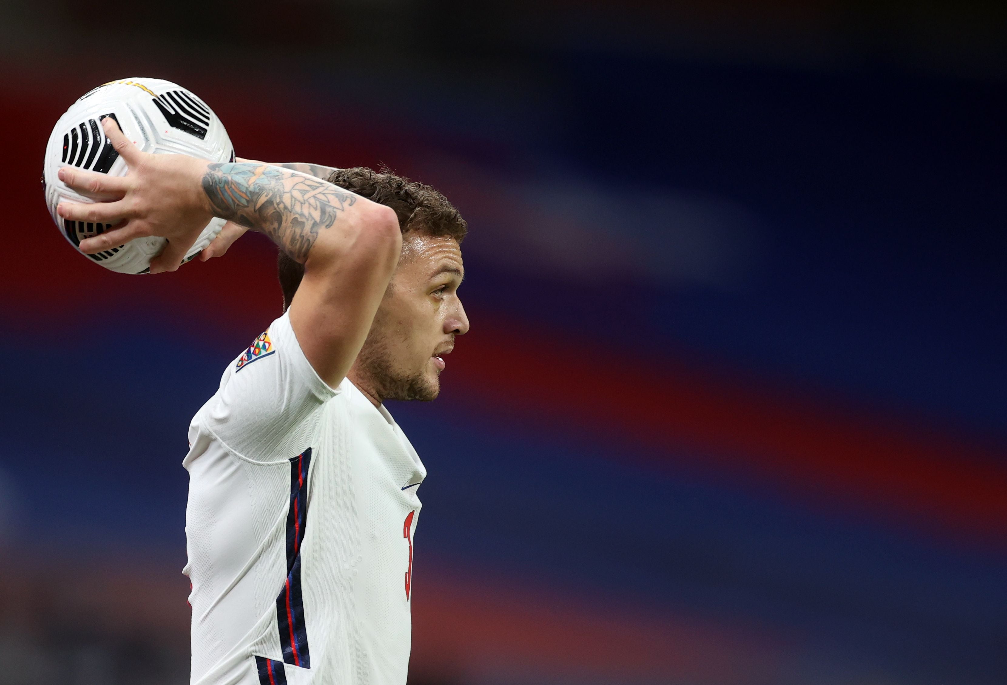Bek timnas Inggris Kieran Trippier