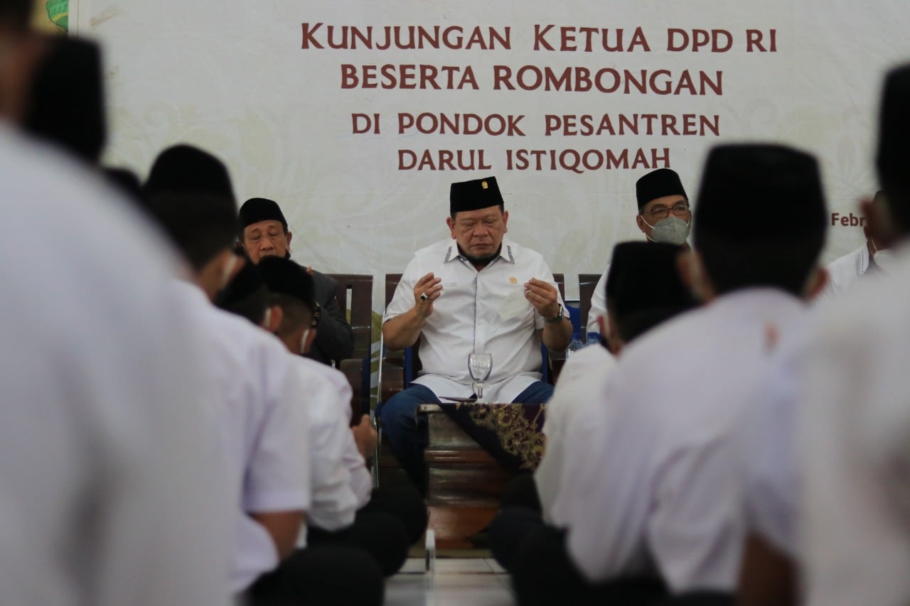 KETUA DPD RI, AA LaNyalla Mahmud Mattalitti.
