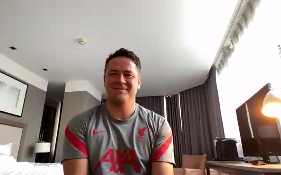 Michael Owen ikut meresmikan ajang Kop Run 2021