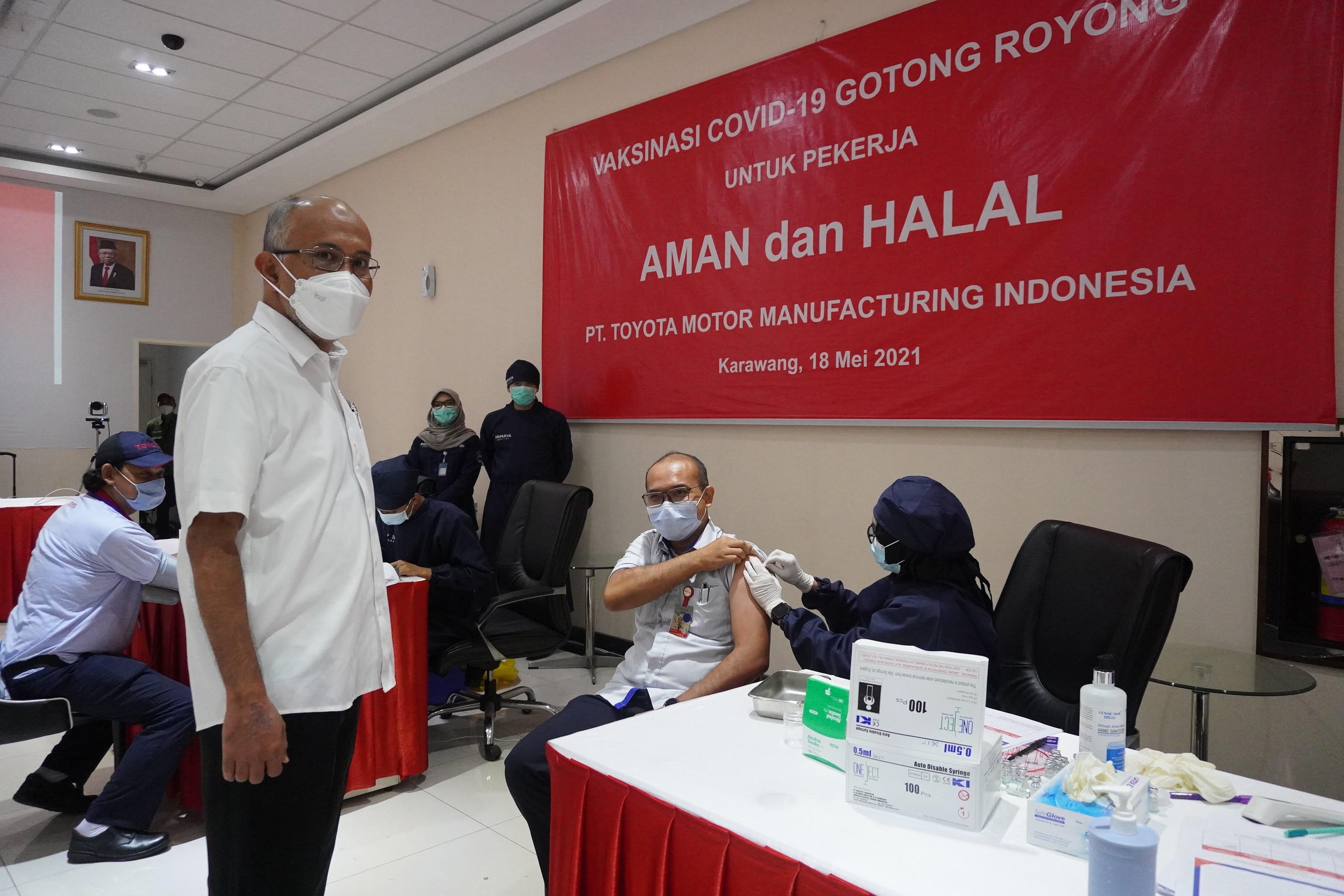 3,5 Juta Warga di Jabodetabek Jadi Penerima Vaksin Gotong Royong