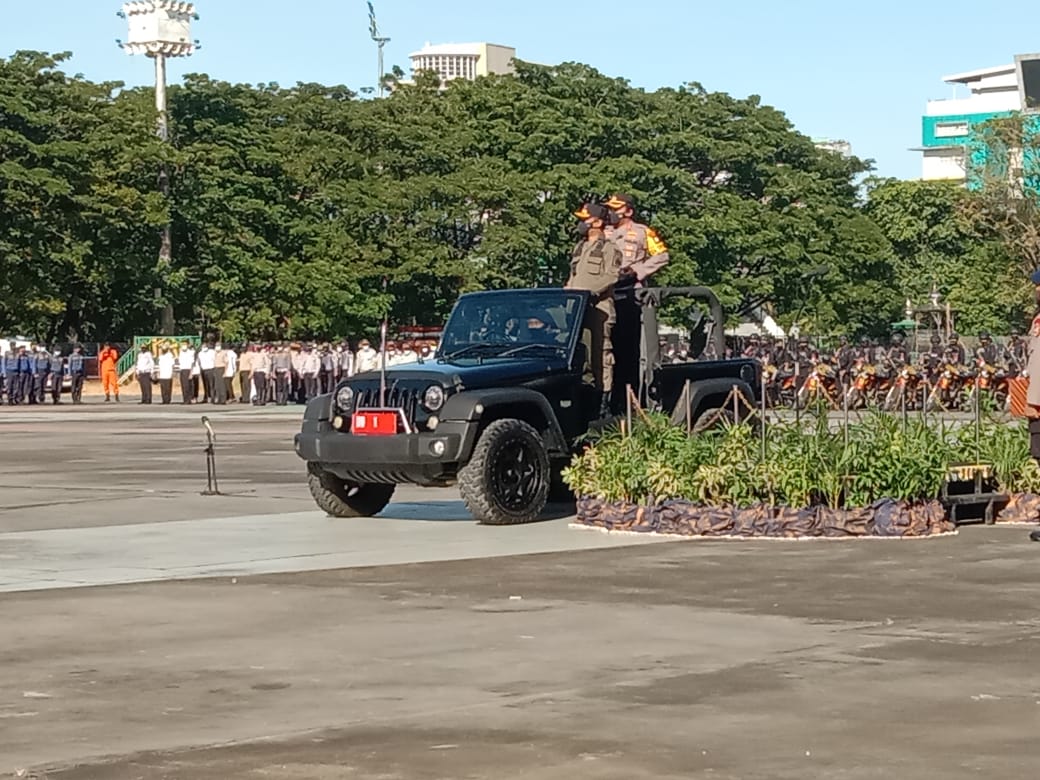 SEBANYAK 4.327 personel gabungan TNI-Polri dan Pemerintah daerah di Sulawesi Selatan, akan melakukan pengamanan pada Operasi Ketupat 2021 